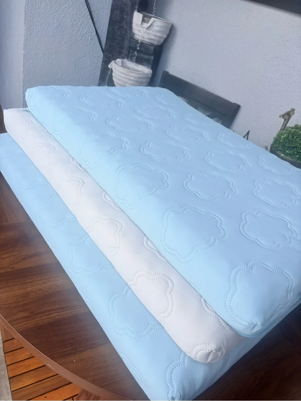 BESURE SUPER FRESH BLUE COOLING ORTHOPEDIC MATTRESS PAD FOR PETS